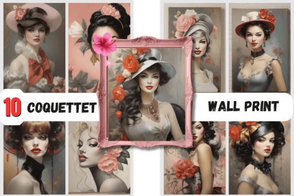 Download Victorian Coquette Wall Art Prints - Art Collection