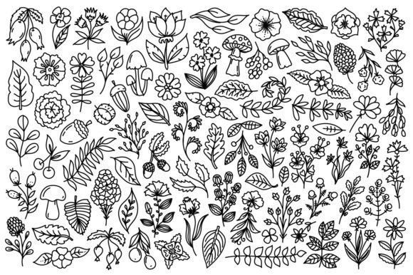 Download Nature Line Art Illustrations - Art Collection