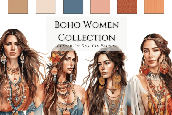Download Boho Graphic Collection Earth Tones - Art Collection