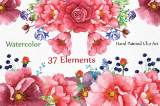 Download Watercolor Peonies Clipart, Wedding Clip Art Floral Clip Art Roses Peonies Clipart DIY Elements Wedding Invitation - Art Collection