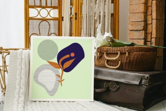 Download Boho Color Art Leaf Modern Illsutration - Art Collection