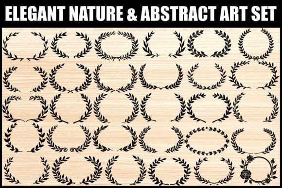 Download Elegant Floral Frame Clipart Bundle - Art Collection