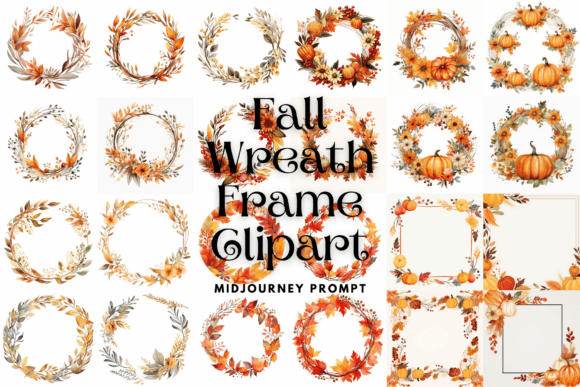 Download Prompt for Fall Wreath Frame Clipart - Art Collection