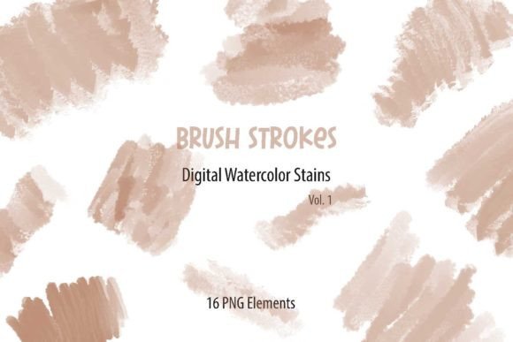 Download Brush Strokes Abstract Clipart - Art Collection