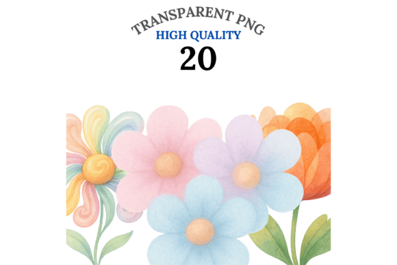 Download Abstract Flower Clipart Bundle - Art Collection