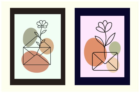 Download Line Art Set Minimal Botanical Poster - Art Collection