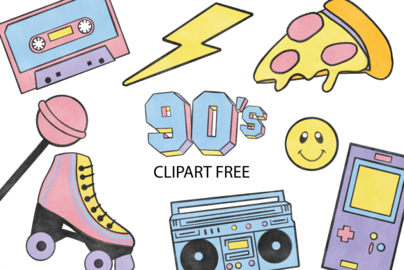 Download 90s Clipart Free - Art Collection