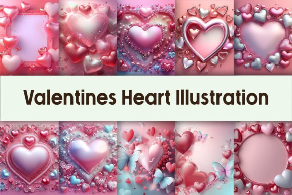 Download Valentines Heart Illustration - Art Collection