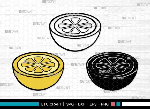Download Lemon Slice Clipart SVG - Art Collection