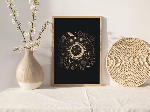 Download Celestial Boho Printable Wall Art - Art Collection