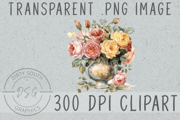Download Watercolor Flowers in Vase Clip Art - Art Collection