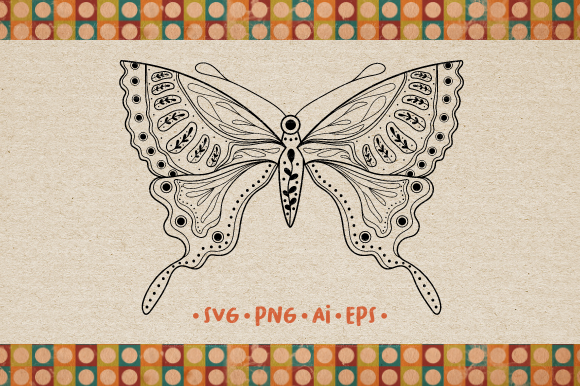 Download Butterfly SVG Line Art Illustrations - Art Collection
