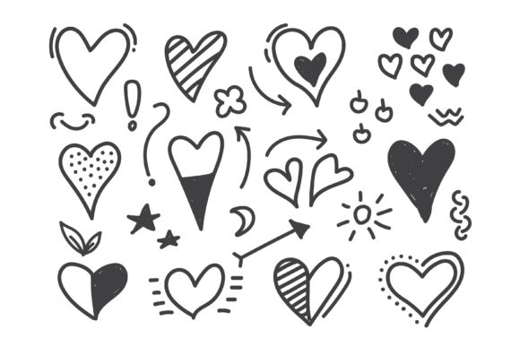 Download Hand Drawn Heart Illustration - Art Collection