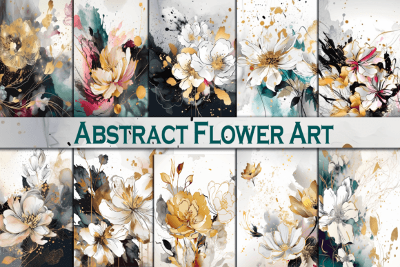 Download Abstract Flower Art - Art Collection