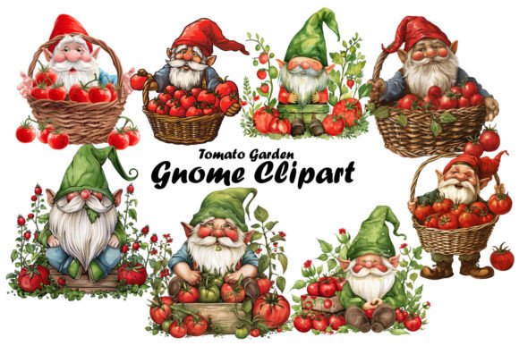 Download Gnome Tamato Clipart Flower - Art Collection