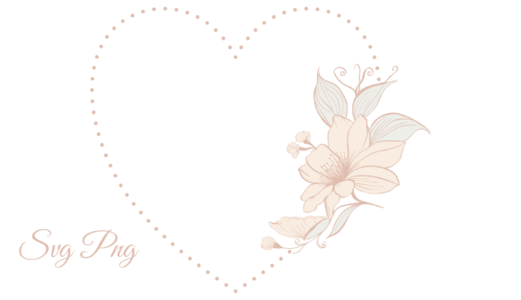 Download Wedding Frame Flower Heart - Art Collection