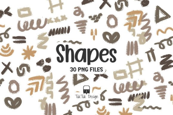 Download Abstract Shapes, Hand Drawn Png Clipart - Art Collection