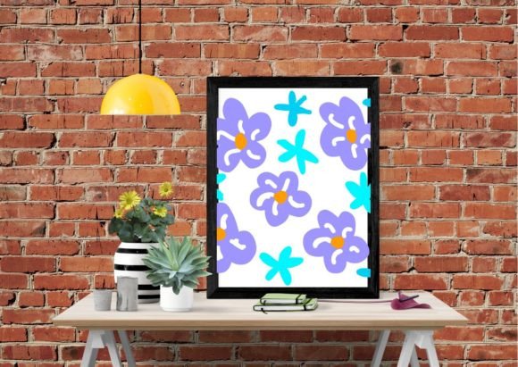 Download Colorful Floral Abstract Pattern Art - Art Collection