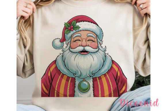 Download Glitter Splatter Santa PNG Clipart - Art Collection